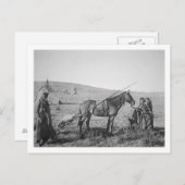 Inheems Amerikaans volk van Western Canada, c.1 Briefkaart (Voorkant / Achterkant)