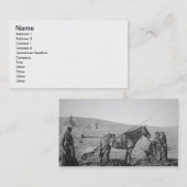 Inheems Amerikaans volk van Western Canada, c.1 Visitekaartje (Voorkant / Achterkant)