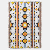 Inheems-Amerikaans Zonpatroon Deken (Voorkant Verticaal)