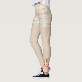 Inheems Amerikaanse motief met dromenvangers Leggings