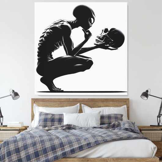 inheems canvas afdruk (Insitu (Slaapkamer))