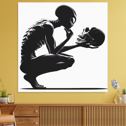 inheems canvas afdruk (Insitu (Woonkamer))