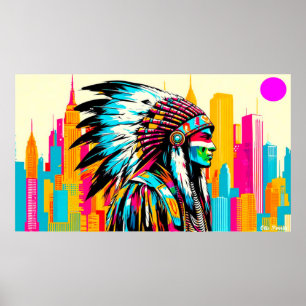 INHEEMS ERFGOED MAAND-KRIJGERS 15 POSTER