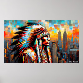 INHEEMS ERFGOED MAAND-KRIJGERS 21 POSTER