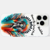 Inheems erfgoed Wild Touch Case-Mate iPhone Case (Achterkant (horizontaal))