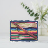 Inheems Fluit en Briefkaart Serape (Staand voorkant)