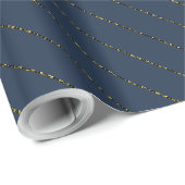 Inheems Goud Patroon Inpakpapier (Rol Hoek)