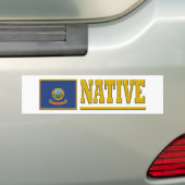 Inheems Idaho Bumpersticker (Op auto)