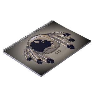 Inheems Kunstboek Notitieboek Spirit Buffalo Metis