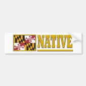 Inheems Maryland Bumpersticker (Voorkant)