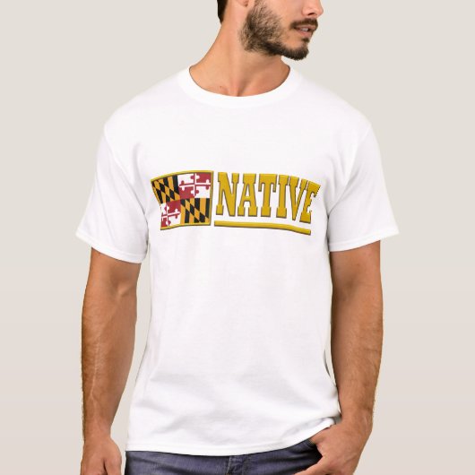 Inheems Maryland T-shirt (Voorkant)