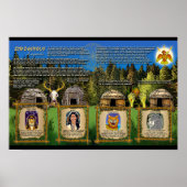 Inheems Poster Erie Lake Erie Officiële Merch (Voorkant)