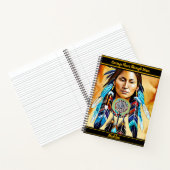 Inheems Schrijfplatform: Native Flair Notitieboek (Binnen)