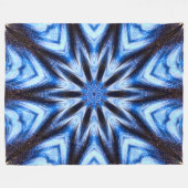 Inheems Shaman kosmisch wiel Fleece Deken (Voorkant (Horizontaal))