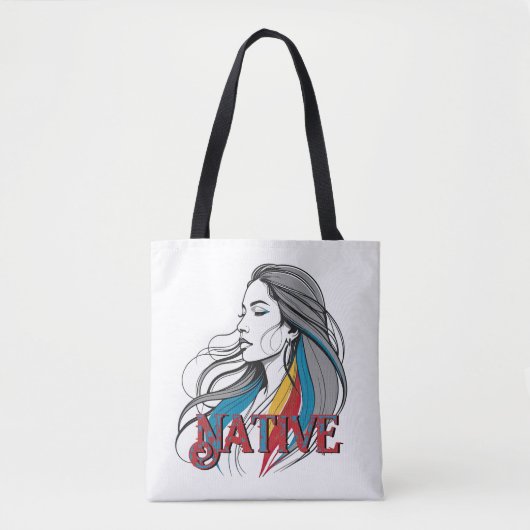 Inheems Tote Bag (Voorkant)