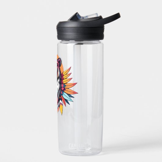 Inheems versierd Beer Waterfles (Links)