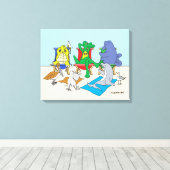 Inheemse 16x20 Canvas Print (Insitu (Houten vloer))