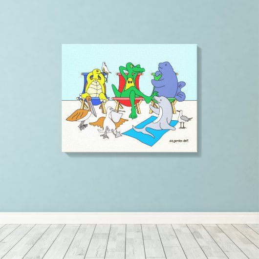 Inheemse 16x20 Canvas Print (Insitu (Houten vloer))