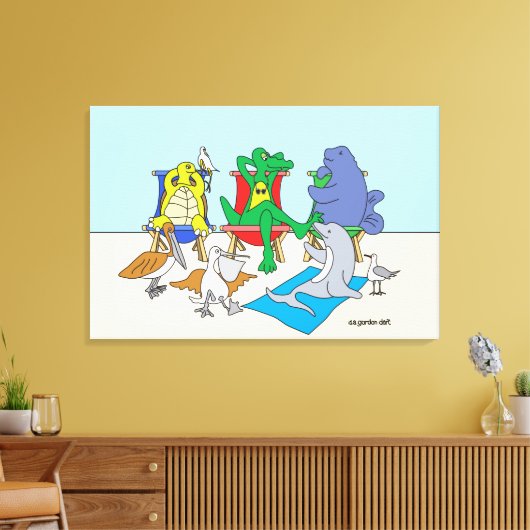 Inheemse 24x36 Canvas Print (Insitu (Woonkamer))