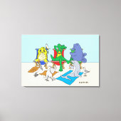 Inheemse 24x36 Canvas Print (Voorkant)