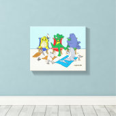Inheemse 8x10 Canvasprint Canvas Afdruk (Insitu (Houten vloer))
