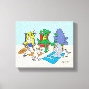 Inheemse 8x10 Canvasprint Canvas Afdruk