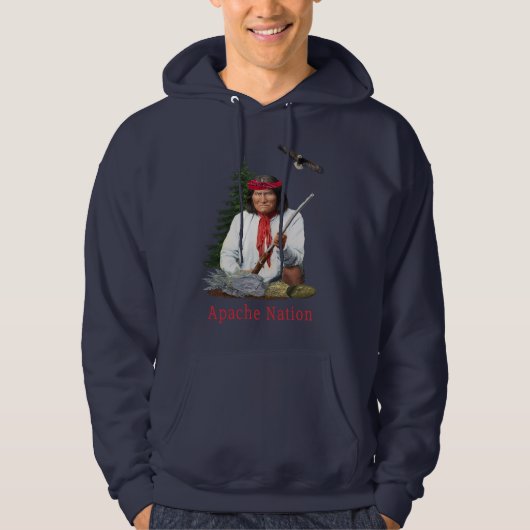 Inheemse Amerikaan Hoodie (Voorkant)