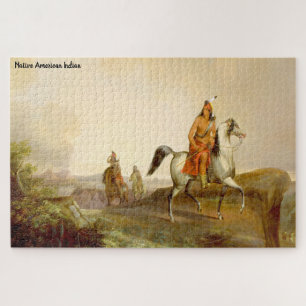 Inheemse Amerikaan Indianen Legpuzzel