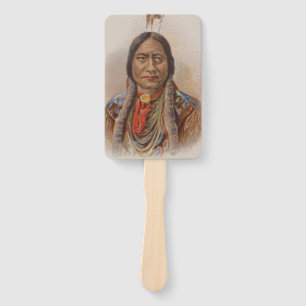 Inheemse Amerikaan: Lakota Sitting Bull, Rookadver Handwaaier