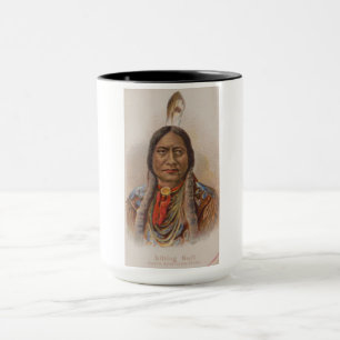 Inheemse Amerikaan: Lakota Sitting Bull, Rookadver Mok