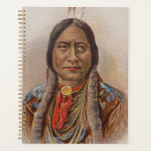 Inheemse Amerikaan: Lakota Sitting Bull, Rookadver Planner