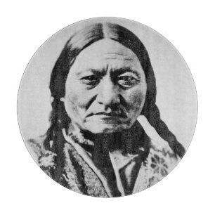 Inheemse Amerikaan: Lakota Zittende Stier Fort Buf Snijplank