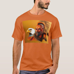 inheemse amerikaan Magua Long T-shirt