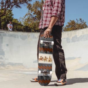 Inheemse Amerikaan Persoonlijk Skateboard