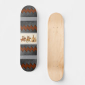 Inheemse Amerikaan Persoonlijk Skateboard (Voorkant)