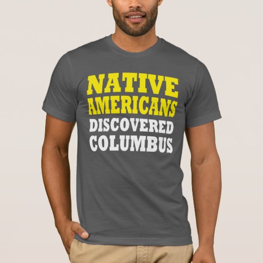 Inheemse Amerikaan. T-shirt (Voorkant)