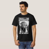 INheemse AMERIKAAN VERTROUW DE OVERHEID T-SHIRT (Voorkant volledig)