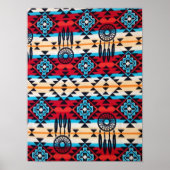 Inheemse Amerikaan Zuidwest Indiaan Poster (Voorkant)