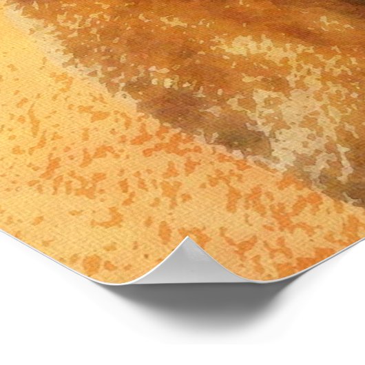 Inheemse Amerikaans Indiaans Beer! Poster (Hoek)