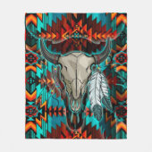 Inheemse Amerikaans Patroon 04 Fleece Deken (Voorkant)