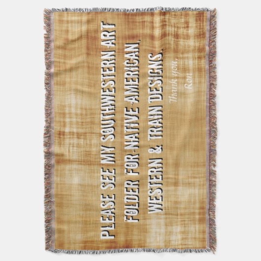 Inheemse Amerikaanse Design, enz. Beddendekens Deken (Voorkant Verticaal)