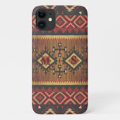 Inheemse Amerikaanse Design Phone Case met Initial (Achterkant)