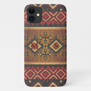 Inheemse Amerikaanse Design Phone Case met Initial