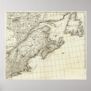 Inheemse Amerikaanse dorpen in Canada Poster