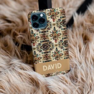 Inheemse Amerikaanse Etnische Kunst Stam Patroon A Case-Mate iPhone 14 Hoesje