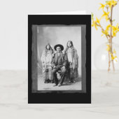 inheemse Amerikaanse Geronimo Chiricahua Apache Kaart (Gele Bloem)