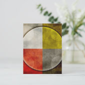 Inheemse Amerikaanse Heilige Hoepel Briefkaart (Staand voorkant)