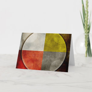 Inheemse Amerikaanse Heilige Hoepel Kaart