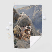 Inheemse Amerikaanse Iconen: Apache Krijgers, Amer Golfhanddoek (Insitu)