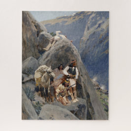 Inheemse Amerikaanse Iconen: Apache Krijgers, Amer Legpuzzel